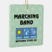 Marching Band Weer Keramisch Ornament (Rechts)