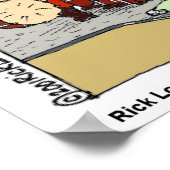 Marching Band weigert grappig Poster aan te houden (Hoek)