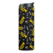 * Marching Bariton Muzieknoten Thermosbeker (Gedraaid links)