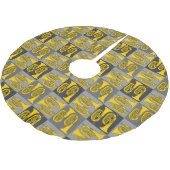 Marching Baritone Crosshatch Kerstboom Rok (Gekanteld)