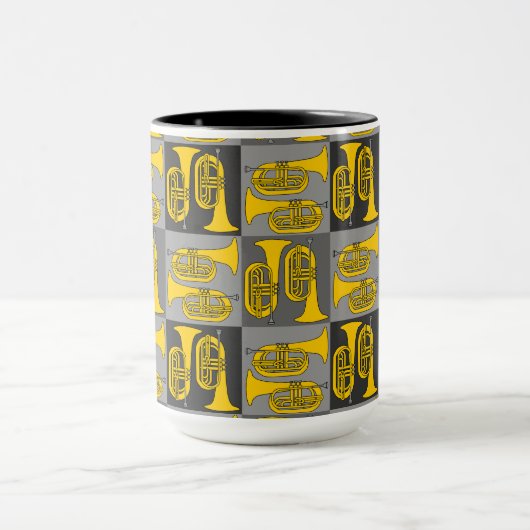 Marching Baritone Crosshatch Mok (Midden)