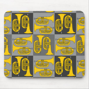 Marching Baritone Crosshatch Muismat