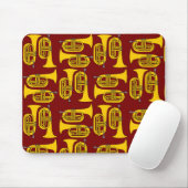 Marching Baritone Crosshatch Muismat (Met muis)