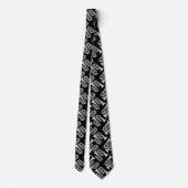 Marching Baritone Crosshatch Stropdas (Achterkant)