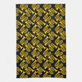 Marching Baritone Crosshatch Theedoek (Verticaal)