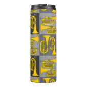 Marching Baritone Crosshatch Thermosbeker (Achterkant)