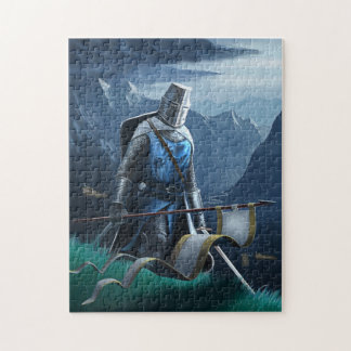 Marching Knight puzzle Legpuzzel