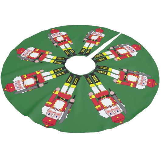 Marching Nutcrackers Kerstboom Rok (Gekanteld)