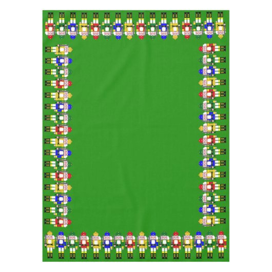 Marching Nutcrackers Tafelkleed (Voorkant)