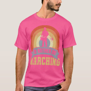Marching Quote retro T-shirt