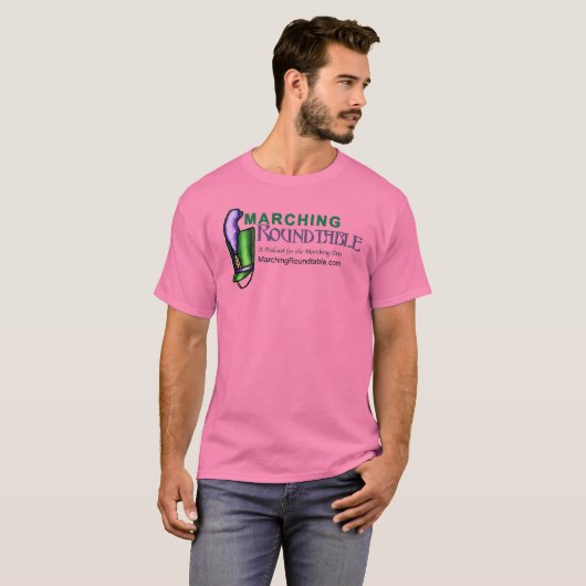 Marching Roundtable Burnout T-shirt (Voorkant volledig)
