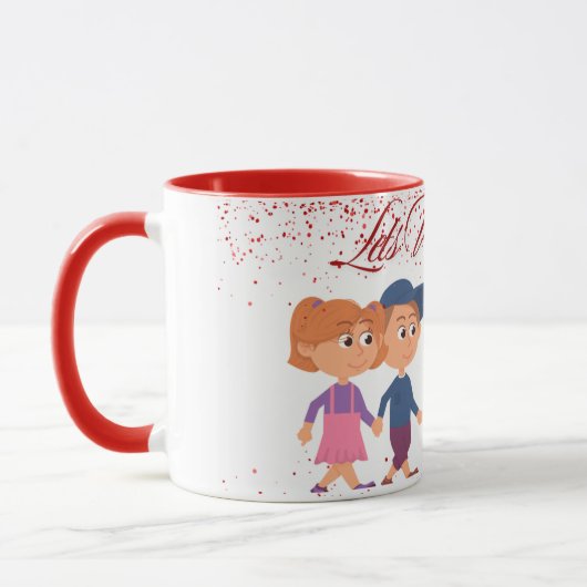 Marchons ensemble pour toujours - PREMIER MUG (Gauche)