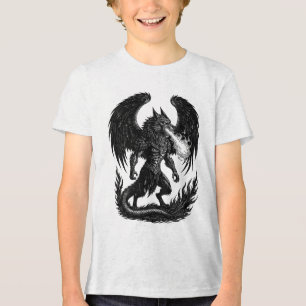 Marchosias De Vlammende Harder van Schaduwen Tri-Blend Shirt