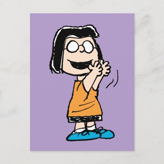 Marcie Clapping Briefkaart (Voorkant)