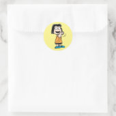 Marcie Clapping Ronde Sticker (Tas)