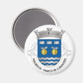 Marco de Canaveses/Magrelos Fridge Magnet (Recto/Verso)