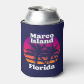 Marco Island Beach Florida Blikjeskoeler (Blikje Voorkant)