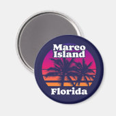  Marco Island Beach Florida Magneet (Voorkant / Achterkant)