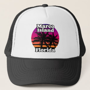  Marco Island Beach Florida Trucker Pet