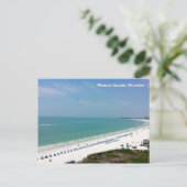 Marco Island Florida Beach Golf of Mexico Briefkaart (Staand voorkant)