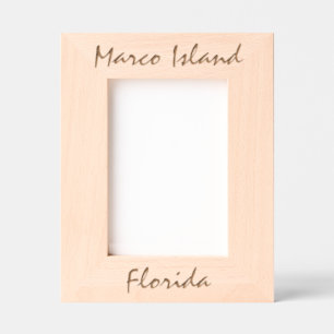 Marco Island, Florida Gegraveerde Lijstjes