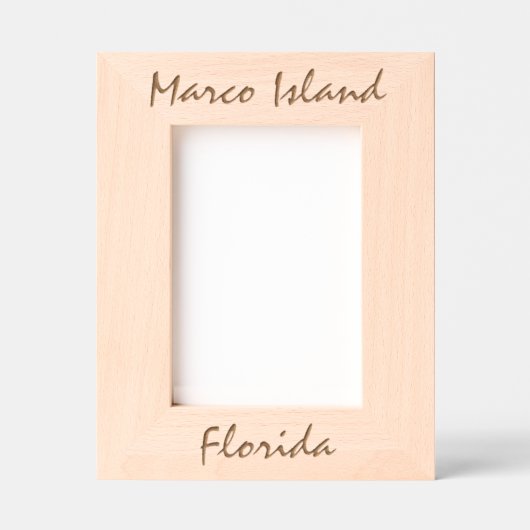 Marco Island, Florida Gegraveerde Lijstjes (Voorkant)