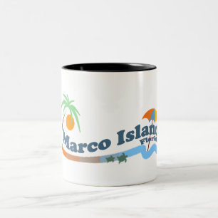 Marco Island Tweekleurige Koffiemok