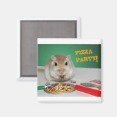 Marco le Magnet de la Pizza Party de Gerbil (Recto/Verso)