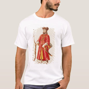 Marco Polo gekleed in Tartar costume