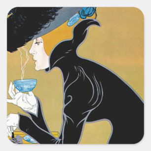 Marco Polo Tea Vierkante Sticker
