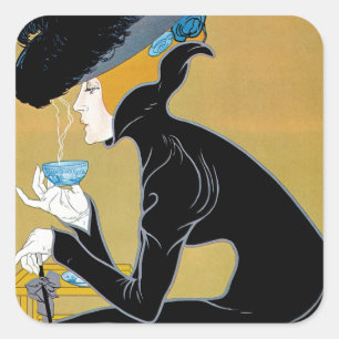 Marco Polo Tea Vierkante Sticker