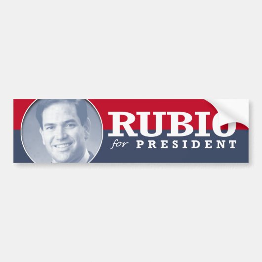 MARCO RUBIO 2016 BUMPERSTICKER (Voorkant)