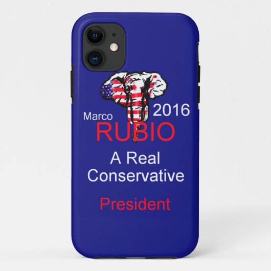 Marco RUBIO 2016 Case-Mate iPhone Case (Achterkant)