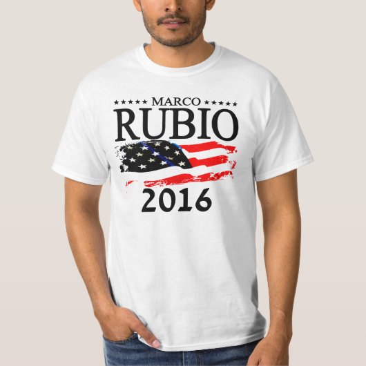 Marco Rubio 2016 T-shirt (Voorkant)