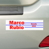 Marco Rubio 4 Bumpersticker (Op auto)