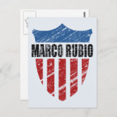 Marco Rubio Briefkaart (Voorkant / Achterkant)