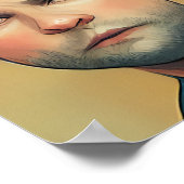 Marco Rubio Comics Style Poster (Hoek)