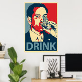 Marco Rubio - "Drink" Obama Parody Poster (Thuiskantoor)