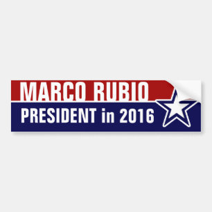 Marco Rubio in 2016 Bumpersticker