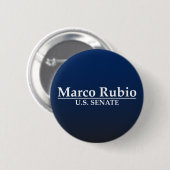 Marco Rubio voor de Amerikaanse Senaat Ronde Button 5,7 Cm (Voorkant /achterkant)