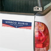 Marco Rubio voor President Bumpersticker (Op Truck)
