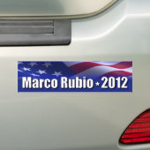 Marco Rubio voor President Bumpersticker (Op auto)