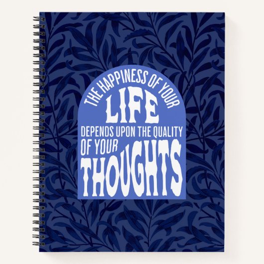 Marcus Aurelius Citation Carnet de journalisme sto (Devant)