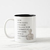 Marcus Aurelius Citation Mug (Gauche)
