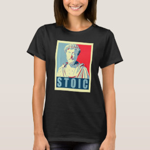 Marcus Aurelius de Romeinse keizer en Stoïcijnse P T-shirt