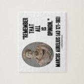 Marcus Aurelius herinnert zich dat alles opiniepri Legpuzzel (Verticaal)
