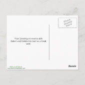Marcus Aurelius in Rome Briefkaart (Achterkant)