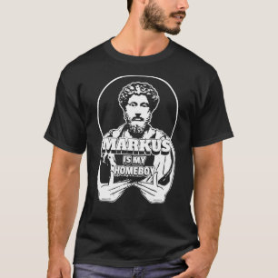 Marcus Aurelius is mijn Homeboy Stoic T-shirt