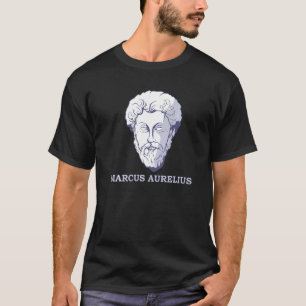 Marcus Aurelius marc Aurel Roman Emperor en Philo T-shirt
