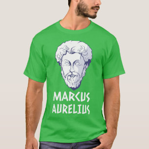 Marcus Aurelius Marcus Romeins keizer filosoof T-shirt